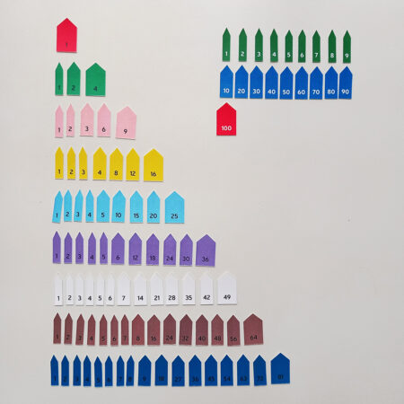 Setas para Correntes Curtas (Contas coloridas)